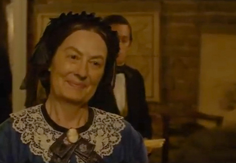 A woman dressed in a victorian costume-Laureen Smith in Harriet